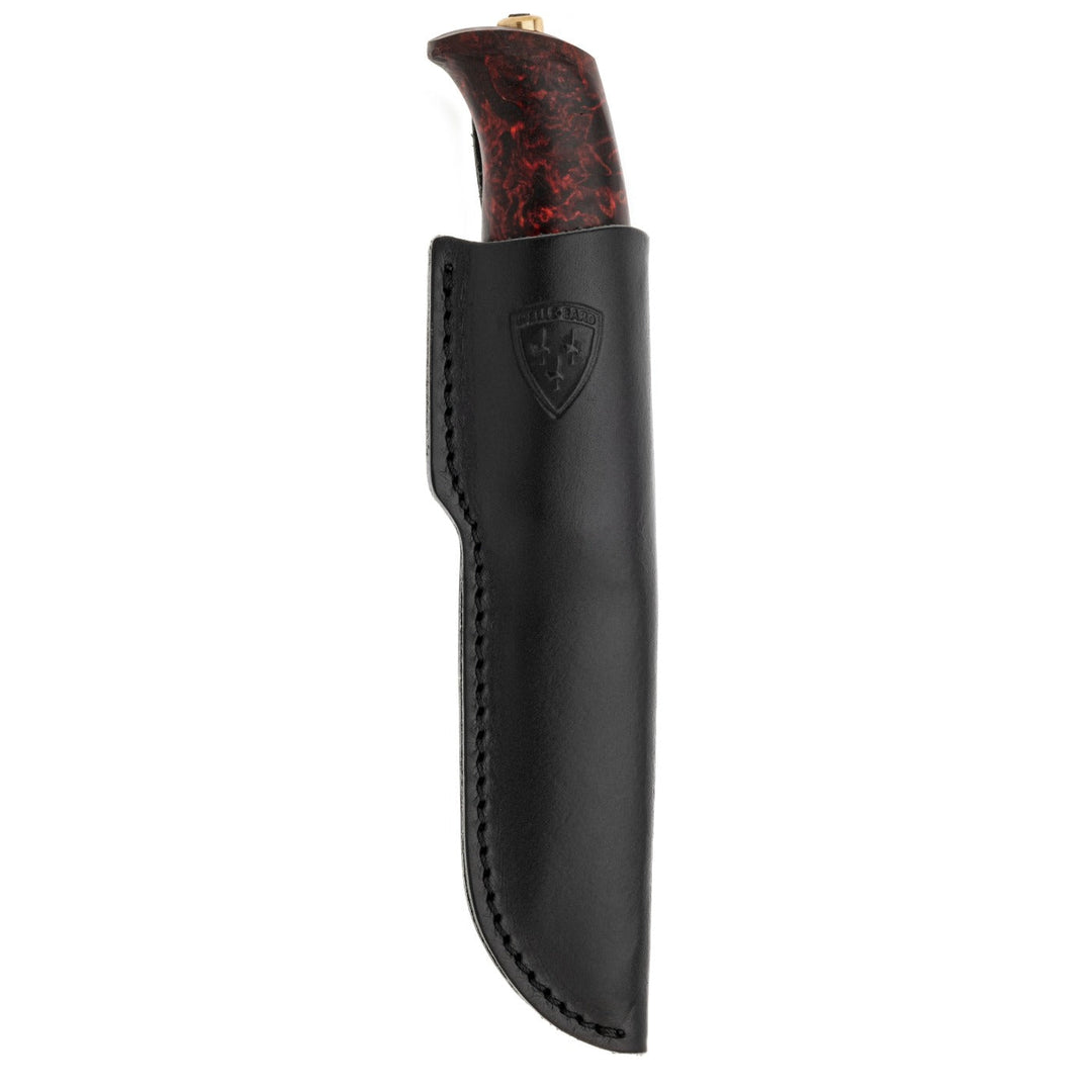 Helle Allmenn knife with leather sheath