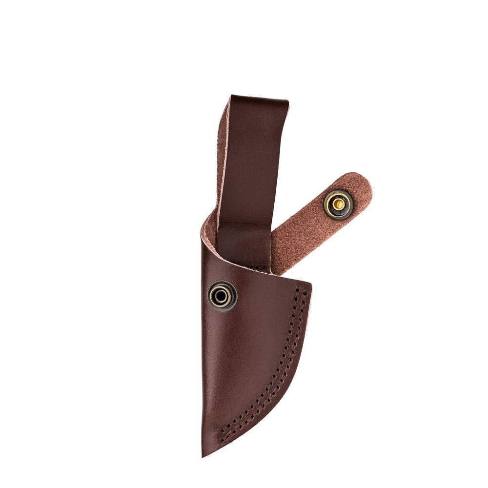 Left-handed sheath for the Helle Mandra knife