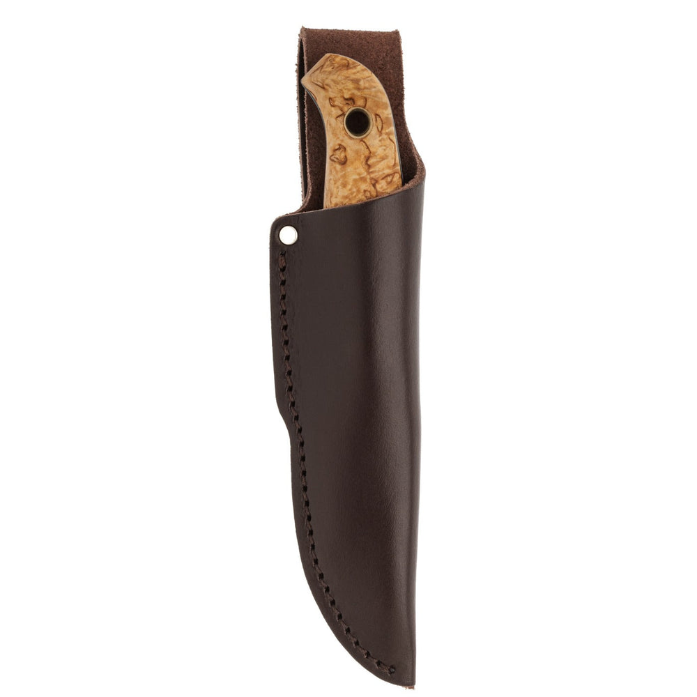 Helle Polaris knife with leather sheath