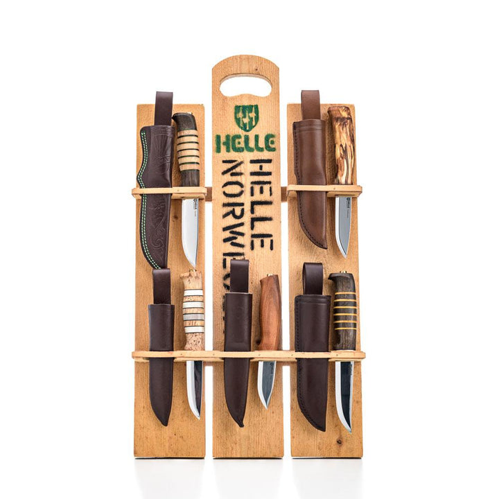 Knife display for 5 knives